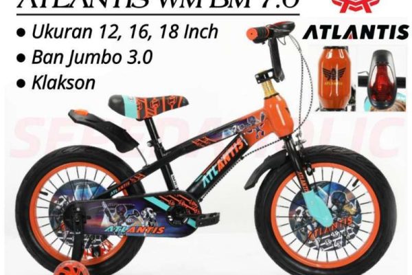 Sepeda Anak Atlantis BMX BM 7.0: Kendaraan Ringan dan Berkualitas