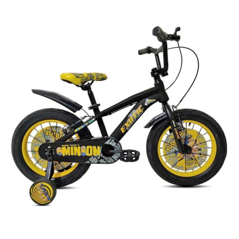 Sepeda BMX 18 Inch Minion Eksotik Model 9987 untuk Anak-anak