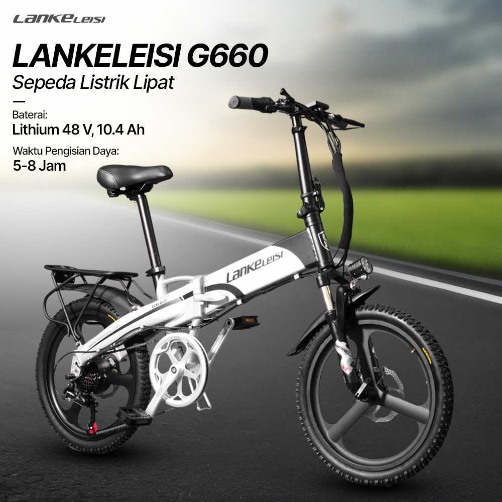 Lankeleisi G660: Sepeda Lipat Listrik Kota yang Praktis dan Andal
