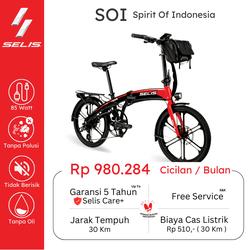 Selis® EBike Folding Bike: Sepeda Lipat Elektrik Praktis dari SOI