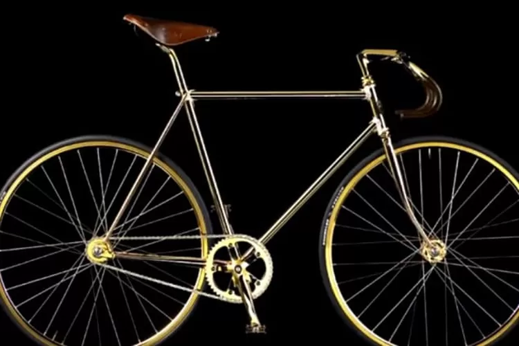 Sepeda Aurumania Gold Crystal Edition: Kemewahan dan Keanggunan