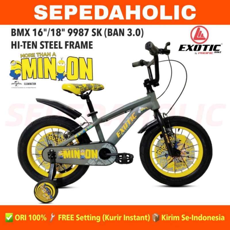 Sepeda BMX 18 Inch Exotic Minion Terbaik dari 9987
