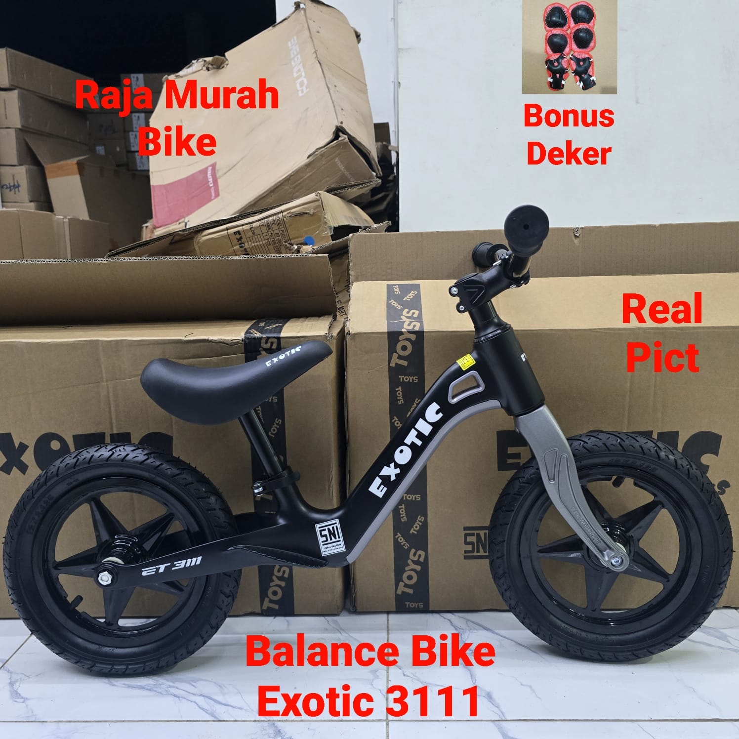 Sepeda Exotic Balance Bike ET 3111: Pilihan Terbaik untuk Pemula