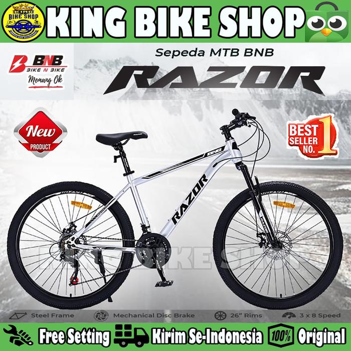 Sepeda MTB 26 Bike N Bike Razor Terbaik untuk Pengendara Pemula