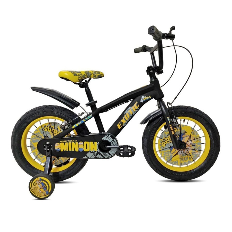 Minion Sepeda BMX 18 Inch Eksotik Model 9987 untuk Anak-anak