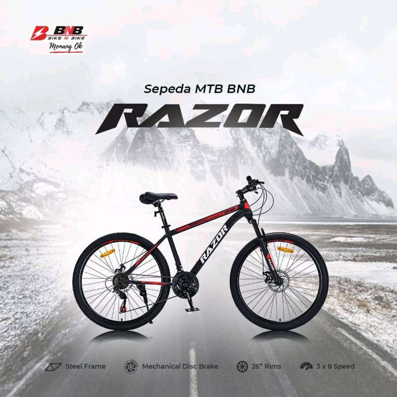Sepeda MTB Razor 26 inci N Bike Bike: Spesifikasi dan Keunggulan