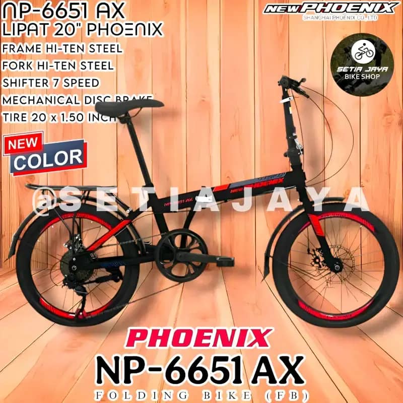 Spesifikasi dan Fitur New Phoenix 7 Speed 20｜NP 6651 AX