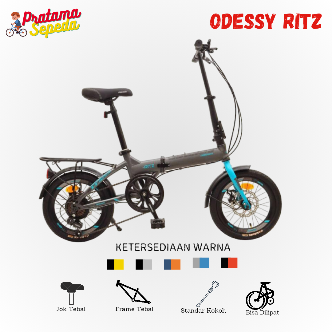 Ulasan Sepeda Odessy Ritz 16 7 Speed: Pilihan Terbaik untuk Berkendara